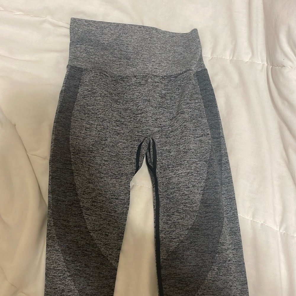 Grey/Black Heather Leggings